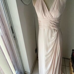 Monique Lhuillier Blush Maxi Dress